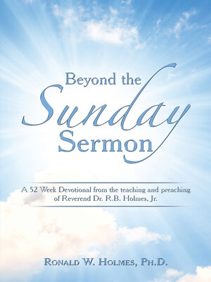 cover image of Beyond the Sunday Sermon